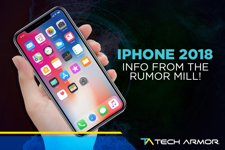 iPhone X 2018 rumors